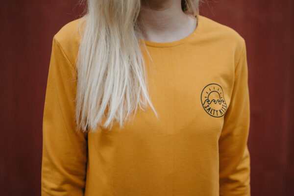 COMFY SWEAT DRESS SLIM CURRY L - Image 3
