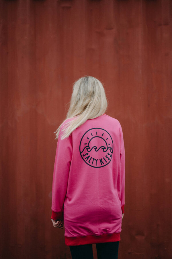 SWEATSHIRT DRESS PINKY M - Image 4