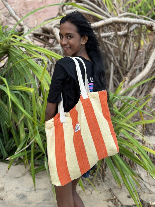 BEACH BAG ORANGE